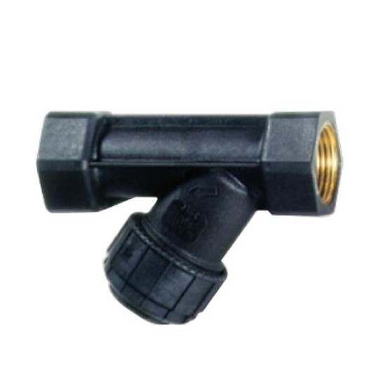 FILTRO PLASTICO EN "Y" 80 LTS 10 BAR 3/4" H